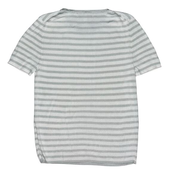 NWOT Madewell Micro-Rib Sweater Tee in Monument Size XXS - Picture 7 of 9